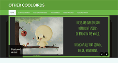 Desktop Screenshot of othercoolbirds.com