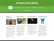 Tablet Screenshot of othercoolbirds.com
